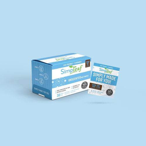 Individual Flushable Wipes, 30 Count Box