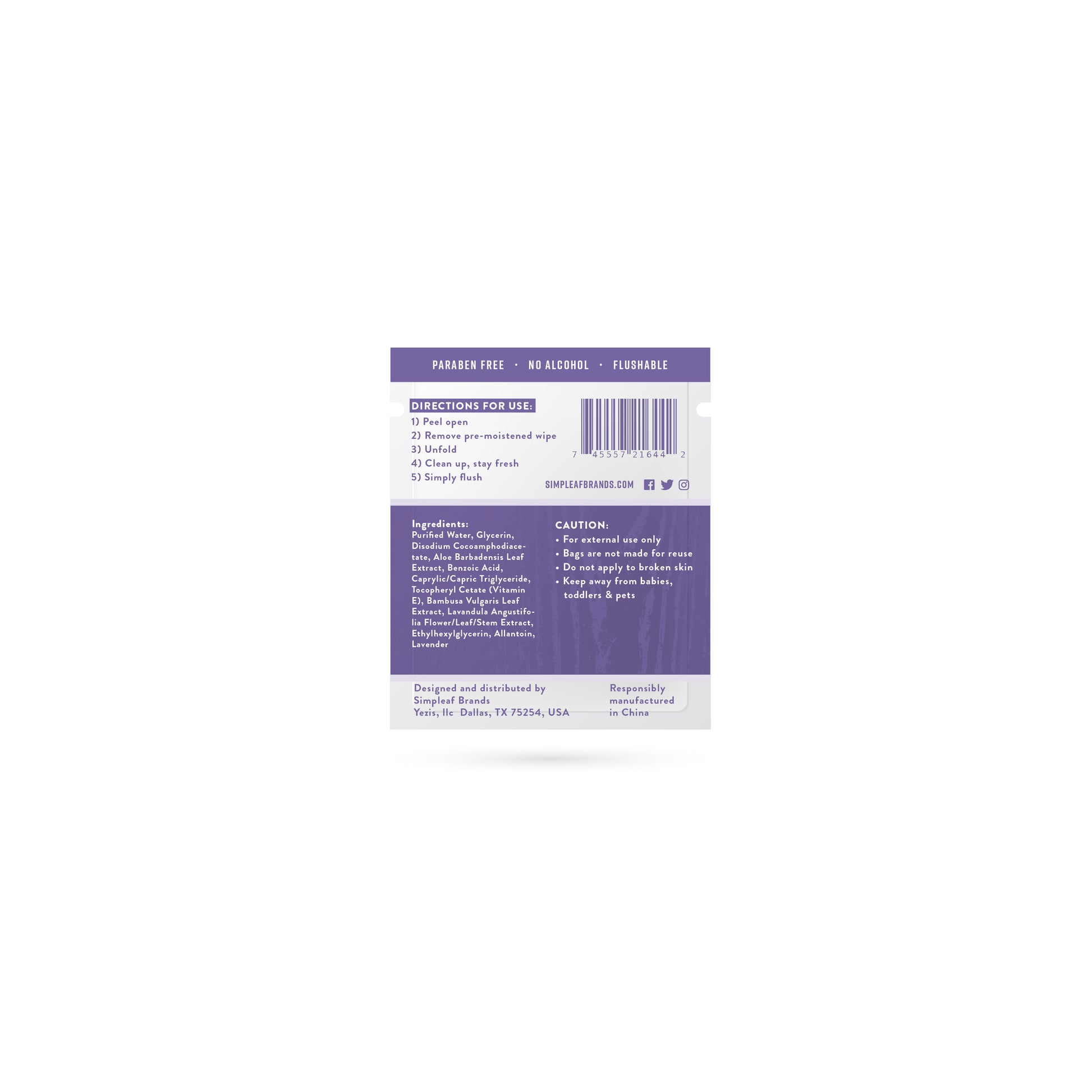 | scent: lavender