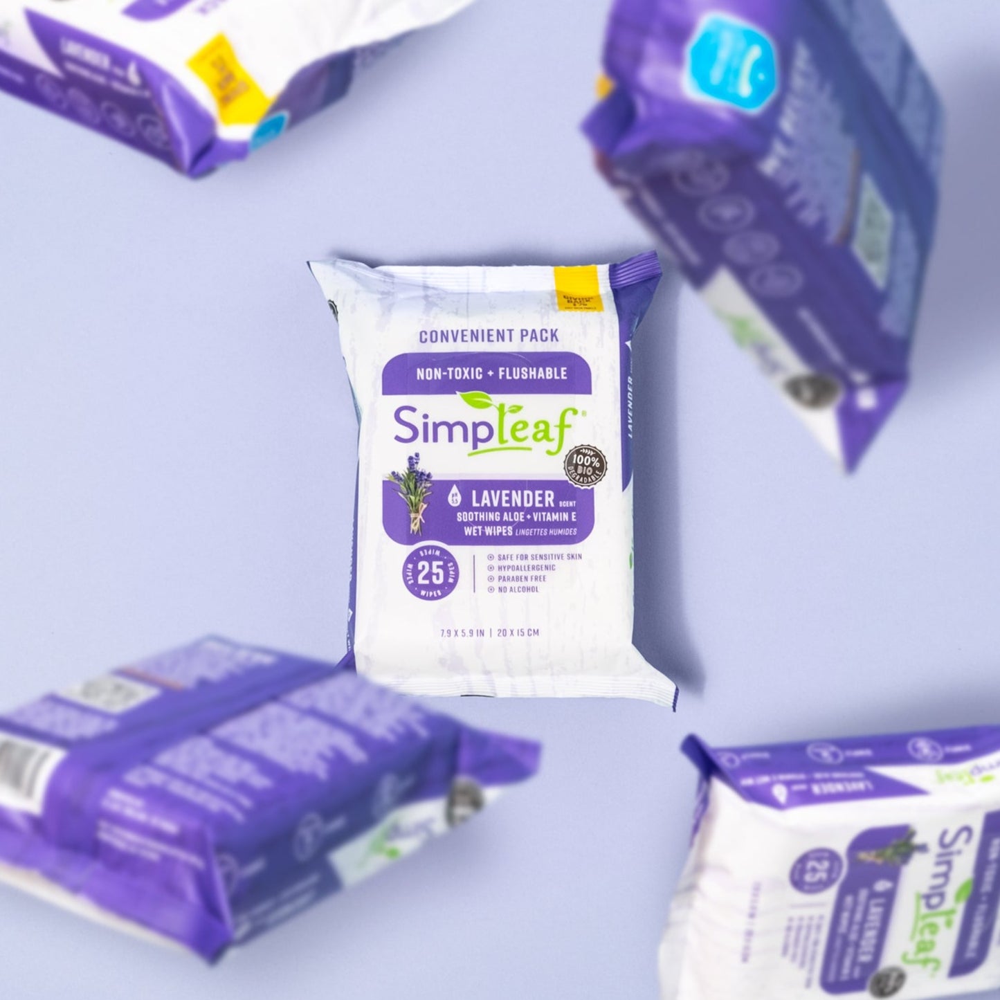 Flushable Wipes 25 Count